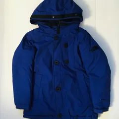 ノースフェイス　THE NORTH FACE HYVENT ボーイズ130 ダウンジャケット　ダウンパーカー　ネイビーブルー