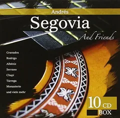 Andr?s Segovia and Friends [Audio CD] Andras Segovia; J.S. Bach; Castelinuovo-Tedesco; M. Ponce; Albeniz; Turina; Tarrega; Villa