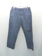 ◇ GREEN LABEL RELAXING ウエストゴム ポケット カジュアル コットンパンツ サイズS ネイビー メンズ E  【1310050008055】