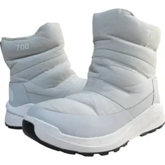 【レディース】定1.8万 新品 THE NORTH FACE ノースフェイス 防水 透湿 保温 700フィル Nuptse Down Bootie 2 WP ヌプシ ダウン ブーティ― ウォータープルーフ 灰 NFW02170