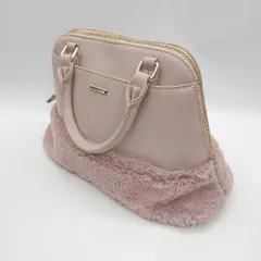 ◇ Θ マジェスティックレゴン ガーリー ハンドバック ピンク系 レディース E  【1505290047760】