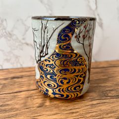【九谷焼】大湯呑 光琳梅 和食器 Kutani Ware Cup Yunomi