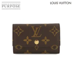 新品同様 ルイ ヴィトン LOUIS VUITTON ダミエ ミュルティクレ6 6連 キーケース エベヌ N62630 Damier 6 Key Holder 90289307
