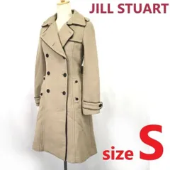 ジルスチュアート/JILL STUART★ウール100％/トレンチコート【レディースS/ベージュ/beige】Coat/Jacket/Jumper◆cBH465<sale>