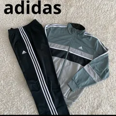 00s adidas アディダス　トラックジャケット　セットアップ　サイズO