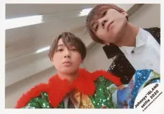 【中古】生写真(ジャニーズ) ジャニーズJr./井上瑞稀・佐々木大光/横型・バストアップ・衣装白・黒・オレンジ・緑・首傾げ・顔上げ・カメラ目線/Johnnys’ ISLAND セルフィー 2020/公式生写真