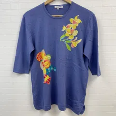 LEONARD SPORT レオナール　花柄ニットセーター 44　新品 LEONARD SPORT レオナール花柄ニットセーター 44新品