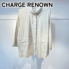 CHARGE RENOWN チャージ レナウン M ベージュ スタンドカラージャケット ジャンパー