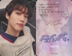 【中古】コレクションカード(男性) THE BOYZ/ジェイコブ(JACOB)/裏面印刷サイン・メッセージ入り/オフィシャルファンクラブ「THE B JAPAN」会員継続特典4th Anniversary kit オリジナルトレカ