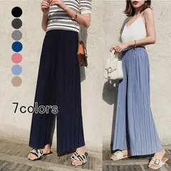 ワイドパンツ 美脚美尻フレアロング丈パンツ レディース 全7色対応 ガウチョパンツ ベリーダンス マタニティウェア ヨガパンツ リラックス シフォン レディス 大きいサイズ 長ズボン ストライプ 穿きやすい 九分丈