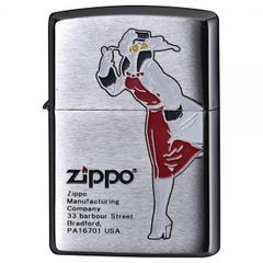 ZIPPO ウィンディー ガール レッド WINDY DESIGN ジッポー 200-WINDYRED