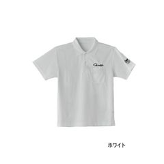≪'25年3月新商品！≫ がまかつ ポロシャツ GM-3783 ホワイト Mサイズ