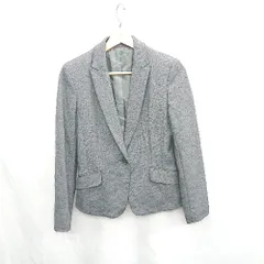 ◇ ⊇ COMME CA ISM コムサイズム 長袖 ジャケット サイズM グレー レディース E  【1502060028479】