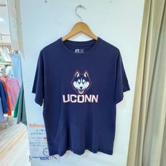 古着　ネイビー　RUSSELL ATHLETIC　Lサイズ　Tシャツ