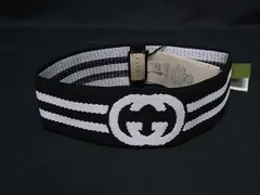 新品 GUCCI ヘアーバンド グッチ シェリーライン 836087_3HBB6_1000_003_100_0000