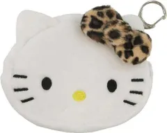 【中古】バッグ ハローキティヒョウ柄ブラウン ミニフェイスポーチ 「サンリオキャラクターズ」