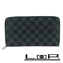 ■美品■　ルイヴィトン ダミエ グラフィット ジッピーオーガナイザー 長財布 サイフ ブラック N63077 箱 【3381】8