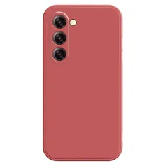 Galaxy S23 ケース SC-51D SCG19 ギャラクシーs23  TPU 薄型 ソフト 耐衝撃 サラサラ カラー ケース 【Color】 レッド