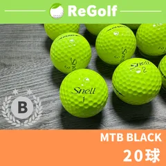 2023年最新】スネルゴルフ(Snell Golf) ゴルフボール MTB BLACK ゴルフ 