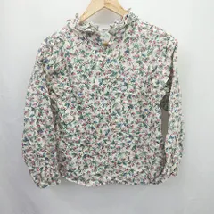 ◇ ⊂ SM2 サマンサ モスモス 花柄入り 長袖 コットンブラウス サイズF マルチカラー レディース E  【1507250007807】