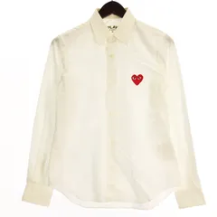 コム・デ・ギャルソン　ハート　刺繍　白　シャツ　カッターシャツ　新品未使用　L 楽天市場】【COMME des GARCONS】コムデギャルソン PLAY プレイ