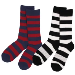 スキーソックス キッズ ジュニア 子供用 スキーウェア 靴下 2足組セット 遠赤加工であったか 冬 スポーツソックス 2P くつ下 子供用 17831 17cm～20cm