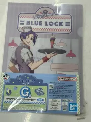 ブルーロック(ブルロ) 一番くじ g 賞 御影 玲王 月永 レオ ファイル + ステッカーシール