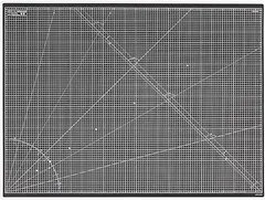 A0 Elan カッターマット 手芸用品 両面仕様 A0 120 x 90cm ブラック