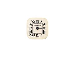 カルティエ　レディース　ランゴ　ムーブメント　QZ　アイボリー文字盤　Cal.158　可動品