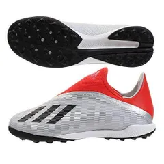 アディダス(adidas) サッカー トレーニングシューズ エックス19.3 TF LL EF0631 シルバーメット/コアブラック/ハイレゾレッドS18 28.5cm