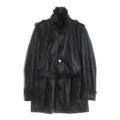 ※冬物セール　BURBERRY BLACK LABEL ブラウンレザーコート 2025年最新】BURBERRY BLACK LABEL スタジャンの人気アイテム - メルカリ