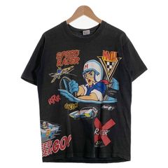 当時品 90年代 マッハゴーゴー スピード・レーサー Tシャツ フェード 