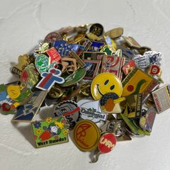可愛い ピンズ ピンバッジ 50個 フランス直輸入 ヴィンテージ 留め具付