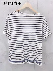 ◇ B:MING LIFE STORE by BEAMS ビームス ボーダー 半袖 Tシャツ カットソー サイズM ブラック ホワイト レディース 【中古】 【1102170009179】