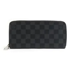 ルイ ヴィトン LOUIS VUITTON  ラウンドファスナー長財布 ダミエ グラフィット ジッピーウォレット ヴェルティカル N63095