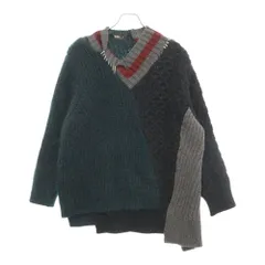 kolor (カラー) 20AW CRAZY PATTERN KNIT クレイジーパターンニットセーター マルチ 20WCM-NO1301のサムネイル