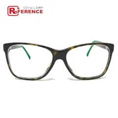 TG06 シャネル メガネ 眼鏡 ココマーク 度入り ケース付きサングラス/メガネ