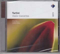 [CD/Apex]ジュゼッペ・タルティーニ(1692-1770):ヴァイオリン協奏曲イ長調D.96&ヴァイオリン協奏曲ロ短調D.125&ヴァイオリン協奏曲ハ長調D.2他/ピエトロ・トーゾ(vn)&クラウディオ・シモーネ&イ・ソリスティ・ヴェネティ