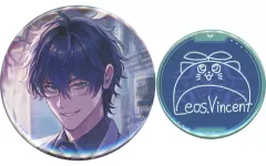 【中古】バッジ・ピンズ レオス・ヴィンセント 缶バッジ2種セット 「バーチャルYouTuber にじさんじ レオス・ヴィンセント 誕生日2023」