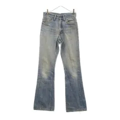 Levi's (リーバイス) 70S VINTAGE 646-0917 オレンジタブ ボタン裏8 42TALON ベルボトム フレア デニムパンツ インディゴ
