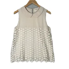 ROPE PICNIC ロペピクニック タンクトップ ポリエステル/ポリエステル レディース 38【古着】【中古】【送料無料】