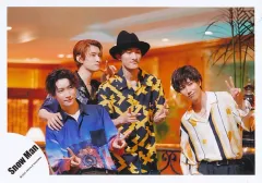 【中古】生写真(ジャニーズ) Snow Man/岩本照・渡辺翔太・向井康二・阿部亮平/横型・膝上/アルバム「Snow Labo. S2」MV＆ジャケ写オフショット/公式生写真