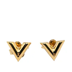 Louis Vuitton ゴールド ピアス LOUIS VUITTON ルイヴィトン LV ピアス エセンシャルV M68153
