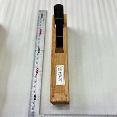⑩ デコラ用 かんな 福寿 40mm 全長約242mm 台付鉋 大工 彫刻 彫 