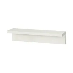【ラスト1点】幅44×奥行12×高さ10cm ライトグレー オーク材 棚 44520635 壁に付けられる家具 無印良品