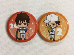 ダイヤのA 沢村栄純 御幸一也 展望台 缶バッジ セット