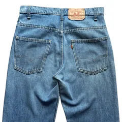 LEVI'S 40519 0916 80's USA製 ボタン裏575 オレンジタブ W32 メンズL ハイウエスト テーパード デニム