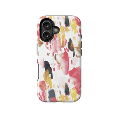 SUGARLOAF GRAPHICS | RED GREY GOLD | MagSafe iPhoneケース (iPhone 16/16 pro/16 pro max/15)