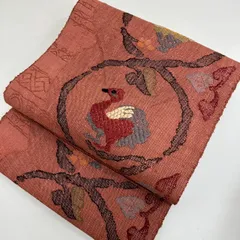 正絹西陣紬 手織花結城:万葉つむぎ」 西陣特選 正絹 紬