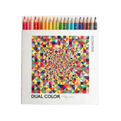 （まとめ買い）コクヨ 色鉛筆 DUAL COLOR 20色セット KE-SP14 【×3セット】